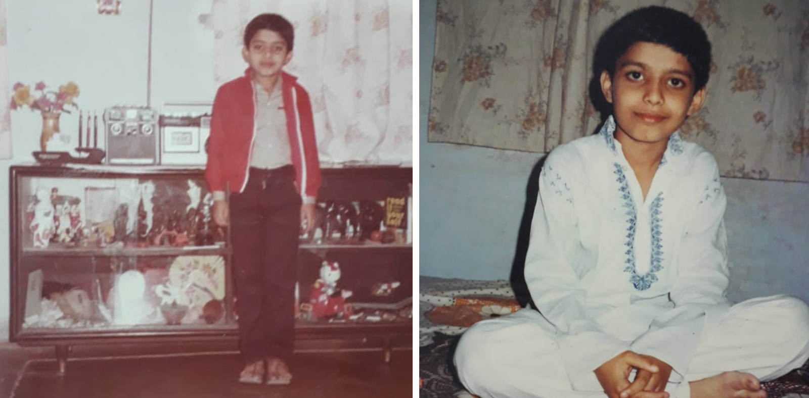 childhood photos of Ranveer Chandra