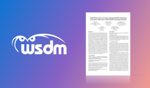 WSDM logo in white to the left of the first page of the 