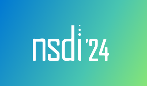 nsdi'24 logo in white on a blue and green gradient background