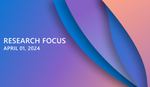 Research Focus April 1, 2024