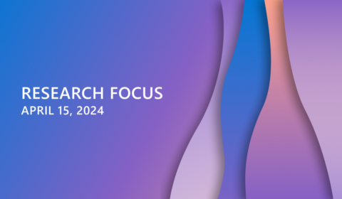 Research Focus April 15, 2024