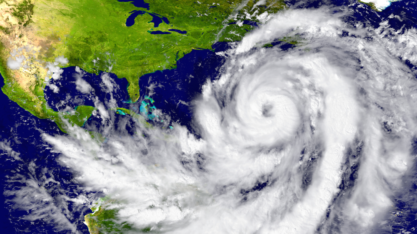 satellite image of Storm Ciarán