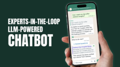 Experts-in-the-loop LLM-powered ChatBot