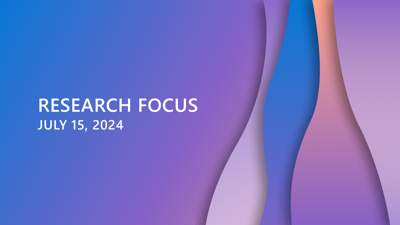 Research Focus: July 15, 2024