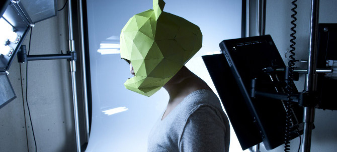 Bear helmet prototype built using Microsoft .NET Gadgeteer. Designed by Christina Xu. 