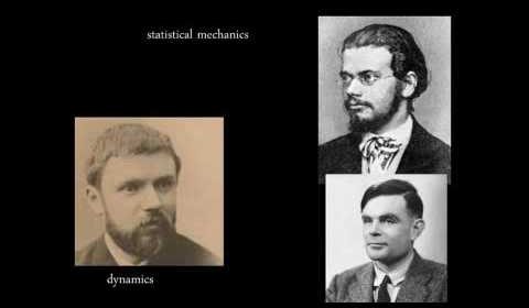 Henri Poincare, Alan Turing are posing for a picture