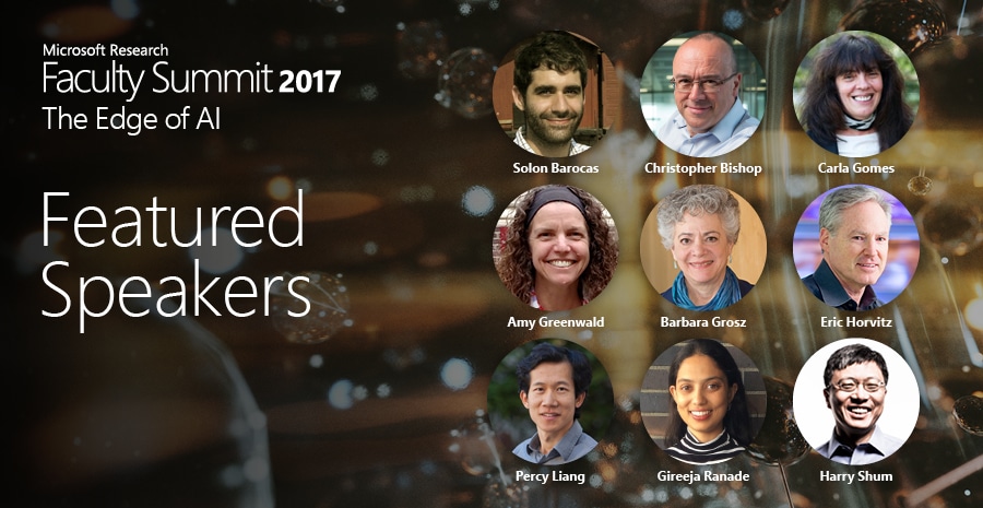 Faculty Summit 2017: The Edge of AI