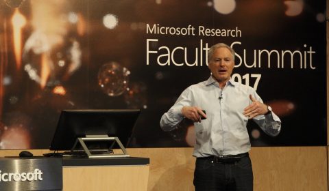 Eric Horvitz at 2017 Microsoft Research Faculty Summit