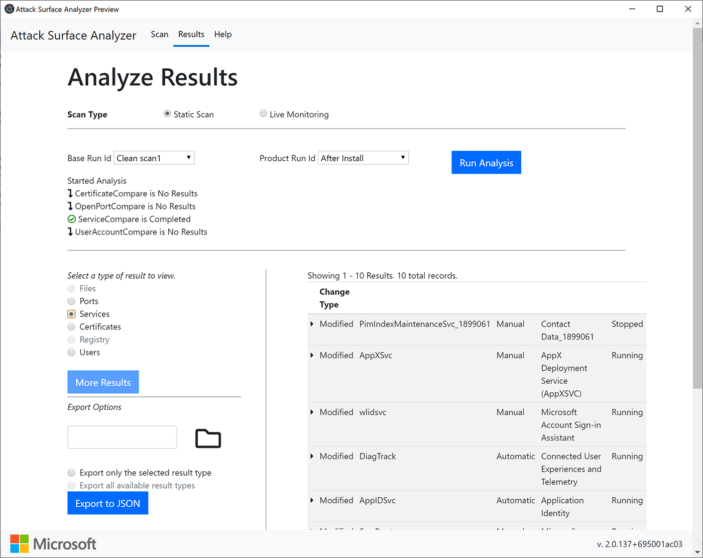 Attack surface Analyzer. Microsoft Analyzer. Surface Analysis. (Attack surface Expansion) т.