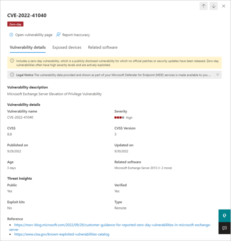 Analyzing attacks using the Exchange vulnerabilities CVE202241040 and