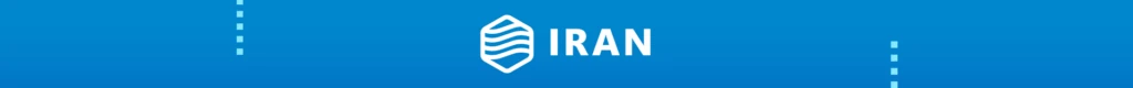 Subsection header with Sandstorm icon and the text “Iran.” 