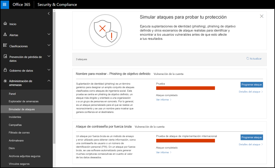 Asegurar el área de trabajo moderna con servicios mejorados de protección  contra amenazas en Office 365 - Microsoft 365 Blog