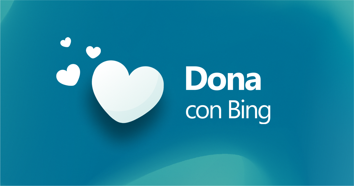 Comparte tu foto de Dona con Bing