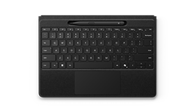 Surface Pro スリム ペン付き フレックス キーボード (ブラック)