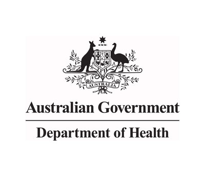 Australian Government Department of Health Logo