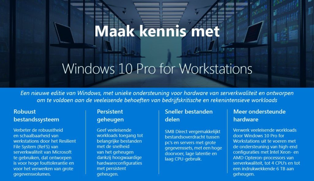 Windows 10 Pro for Workstations