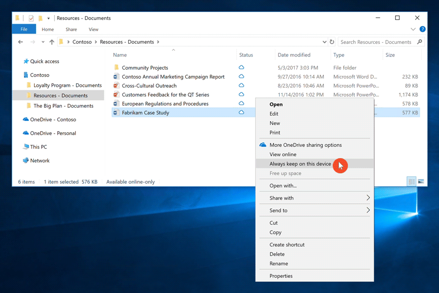 Introducing Onedrive Files On Demand 2 Microsoft 365 Blog