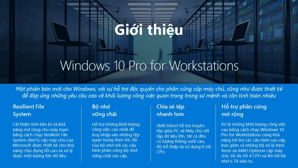 Windows 10 Pro for Workstations